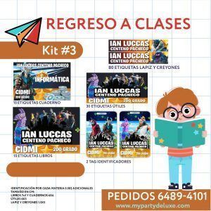 Kit Escolar #3