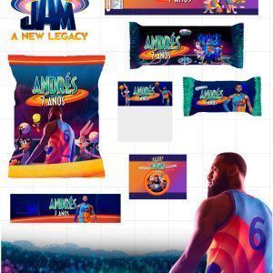 Kit Imprimible Personalizado Space Jam