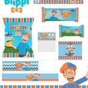 Kit Imprimible Personalizado Blippi